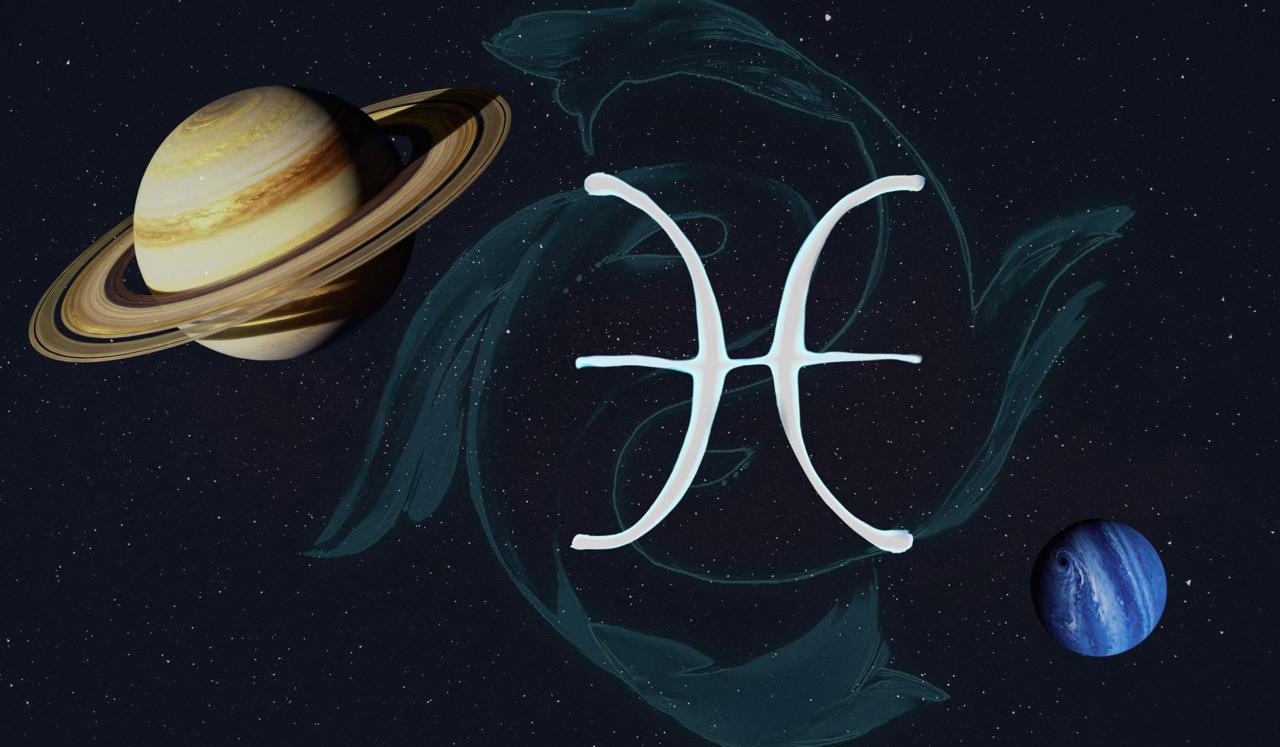 Astronomically Accurate: Saturn Neptune Conjunction in Pisces